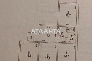 3-кімнатна квартира за адресою вул. Чорноморська (площа 79 м²) - Atlanta.ua - фото 12