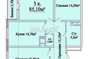 3-кімнатна квартира за адресою Люстдорфська дор. (площа 86 м²) - Atlanta.ua - фото 42