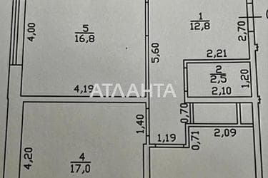 3-кімнатна квартира за адресою вул. Варненська (площа 96,6 м²) - Atlanta.ua - фото 21