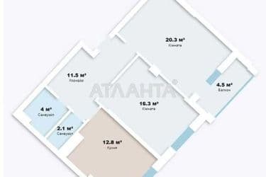 2-кімнатна квартира за адресою Овідіопольська дор. (площа 68,2 м²) - Atlanta.ua - фото 20