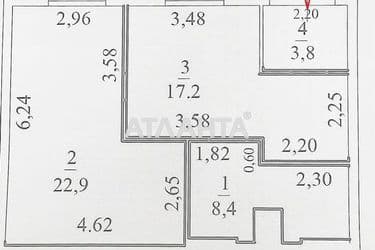 Коммерческая недвижимость по адресу ул. Профсоюзная (площадь 52,3 м²) - Atlanta.ua - фото 21