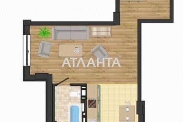 1-кімнатна квартира за адресою вул. Миколаївська (площа 37,6 м²) - Atlanta.ua - фото 16
