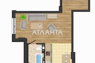 1-кімнатна квартира за адресою вул. Миколаївська (площа 37,6 м²) - Atlanta.ua - фото 19