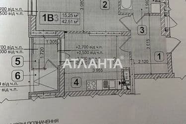 1-room apartment apartment by the address st. Ivana Vygovskogo (area 42,5 m²) - Atlanta.ua - photo 37