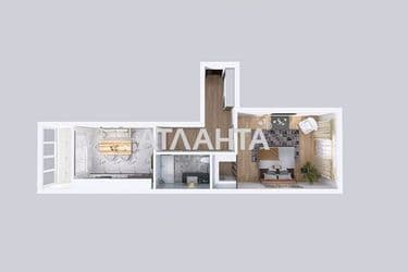 1-кімнатна квартира за адресою вул. Костанді (площа 57 м²) - Atlanta.ua - фото 24