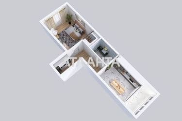 1-кімнатна квартира за адресою вул. Костанді (площа 57 м²) - Atlanta.ua - фото 28
