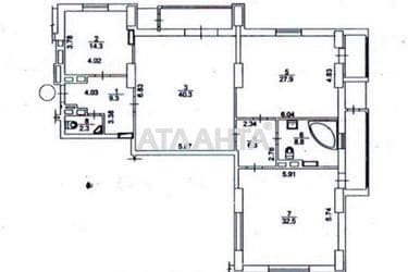 3-кімнатна квартира за адресою вул. Євгена Коновальця (площа 157,5 м²) - Atlanta.ua - фото 45