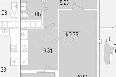 1-комнатная квартира по адресу ул. Краснова (площадь 42 м²) - Atlanta.ua - фото 10