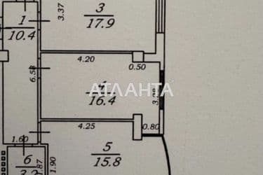 2-rooms apartment apartment by the address st. Prigorodskaya Prigorodnaya Primiska (area 65,2 m²) - Atlanta.ua - photo 19