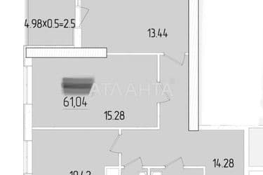 2-кімнатна квартира за адресою вул. Краснова (площа 61 м²) - Atlanta.ua - фото 10