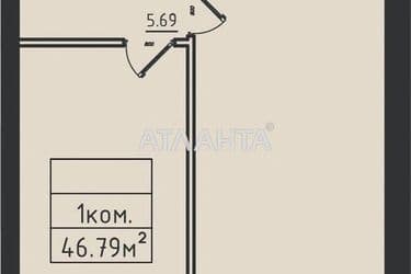 1-комнатная квартира по адресу ул. Дача Ковалевского (площадь 47 м²) - Atlanta.ua - фото 12