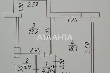 1-комнатная квартира по адресу Небесной Сотни пр. (площадь 40 м²) - Atlanta.ua - фото 14