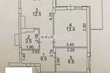 2-rooms apartment apartment by the address st. Bocharova gen (area 52 m²) - Atlanta.ua - photo 23