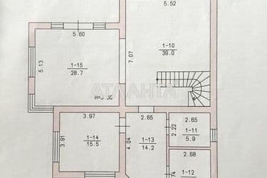 House by the address st. Tsentralnaya (area 356,3 m²) - Atlanta.ua - photo 51