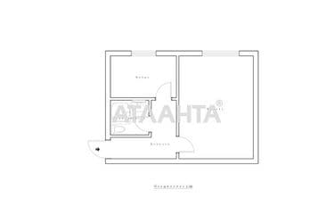 1-комнатная квартира по адресу ул. Хмельницького Богдана (площадь 28,5 м²) - Atlanta.ua - фото 25