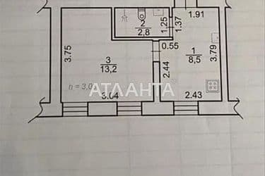 1-room apartment apartment by the address st. Akademika Lyulki (area 25 m²) - Atlanta.ua - photo 32