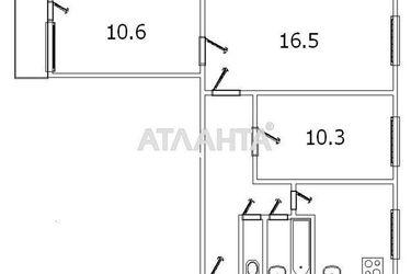3-комнатная квартира по адресу ул. Марсельская (площадь 56 м²) - Atlanta.ua - фото 27