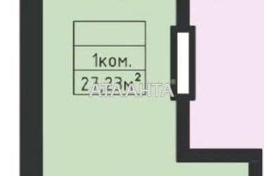 1-кімнатна квартира за адресою вул. Дача Ковалевського (площа 27,2 м²) - Atlanta.ua - фото 16