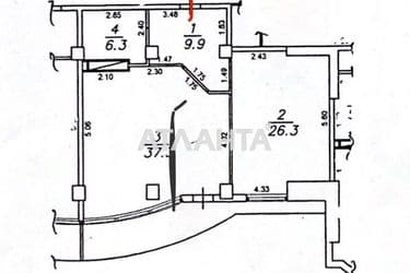 2-кімнатна квартира за адресою вул. Французький бульв. (площа 92 м²) - Atlanta.ua - фото 47