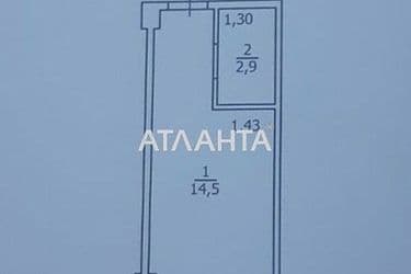 1-кімнатна квартира за адресою вул. Боровського Миколи (площа 17,4 м²) - Atlanta.ua - фото 22