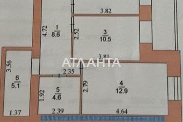 2-кімнатна квартира за адресою Мира пр. (площа 59,5 м²) - Atlanta.ua - фото 9