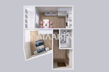1-кімнатна квартира за адресою вул. Краснова (площа 42,3 м²) - Atlanta.ua - фото 22