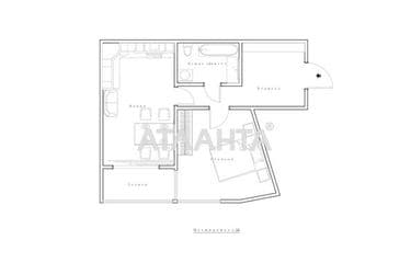 1-кімнатна квартира за адресою вул. Краснова (площа 42,3 м²) - Atlanta.ua - фото 26