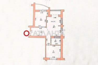 2-комнатная квартира по адресу ул. Парусная (площадь 77,5 м²) - Atlanta.ua - фото 24