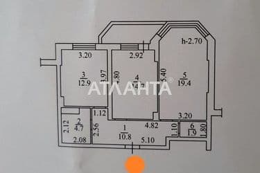 2-rooms apartment apartment by the address st. Ovidiopolskaya dor (area 68 m²) - Atlanta.ua - photo 12