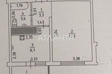 1-кімнатна квартира за адресою Люстдорфська дор. (площа 35,6 м²) - Atlanta.ua - фото 26