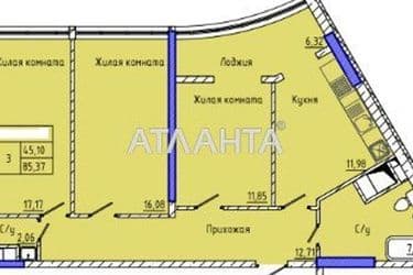 2-кімнатна квартира за адресою вул. Каманіна (площа 86 м²) - Atlanta.ua - фото 36