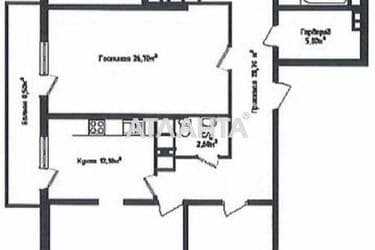 2-кімнатна квартира за адресою вул. Генуезька (площа 62 м²) - Atlanta.ua - фото 15