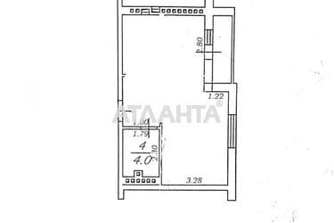 1-комнатная квартира по адресу ул. Пригородская (площадь 37,1 м²) - Atlanta.ua - фото 26