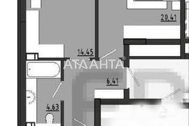 2-комнатная квартира по адресу ул. Чехова (площадь 61 м²) - Atlanta.ua - фото 20