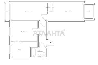 3-кімнатна квартира за адресою вул. Сонячна (площа 63 м²) - Atlanta.ua - фото 47