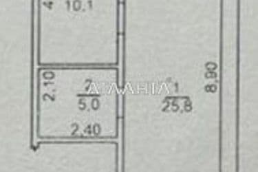 1-кімнатна квартира за адресою Фонтанська дор. (площа 44,2 м²) - Atlanta.ua - фото 18