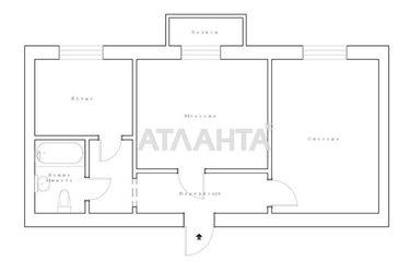 2-rooms apartment apartment by the address st. Khmelnitskogo Bogdana (area 47,2 m²) - Atlanta.ua - photo 51