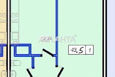 1-кімнатна квартира за адресою вул. Перлинна (площа 43,5 м²) - Atlanta.ua - фото 26