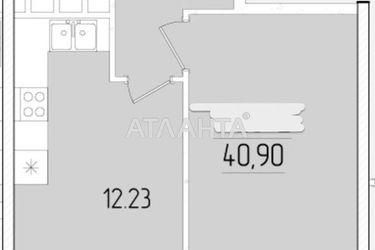 1-кімнатна квартира за адресою вул. Краснова (площа 41 м²) - Atlanta.ua - фото 8