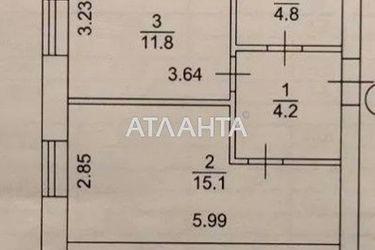 1-кімнатна квартира за адресою вул. Яблунева (площа 36 м²) - Atlanta.ua - фото 13