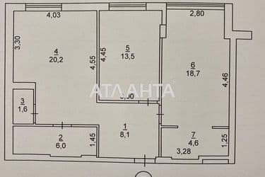 2-кімнатна квартира за адресою Небесної сотні пр. (площа 73 м²) - Atlanta.ua - фото 32