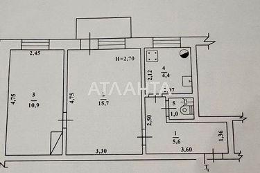 2-кімнатна квартира за адресою вул. Швигіна ген. (площа 38,4 м²) - Atlanta.ua - фото 12