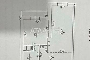 1-room apartment apartment by the address st. Leontovicha Belinskogo (area 49 m²) - Atlanta.ua - photo 44