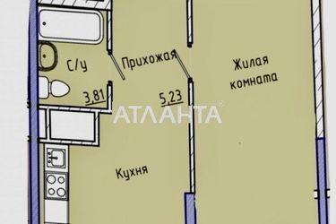 1-кімнатна квартира за адресою вул. Каманіна (площа 40 м²) - Atlanta.ua - фото 16