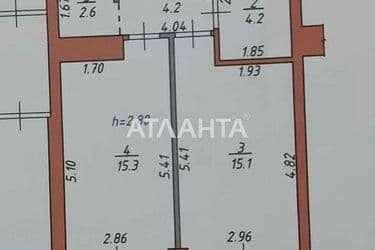 1-кімнатна квартира за адресою Замарстинівська вул. (площа 45,1 м²) - Atlanta.ua - фото 28