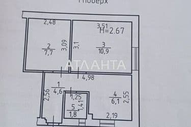 2-кімнатна квартира за адресою вул. Комітетська (площа 31,3 м²) - Atlanta.ua - фото 31