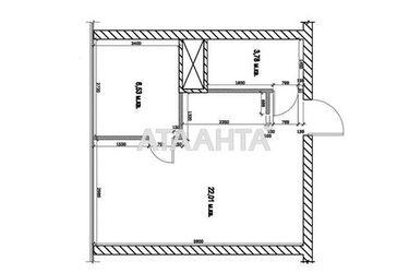 1-room apartment apartment by the address st. Bolgarskaya Budennogo (area 35 m²) - Atlanta.ua - photo 20