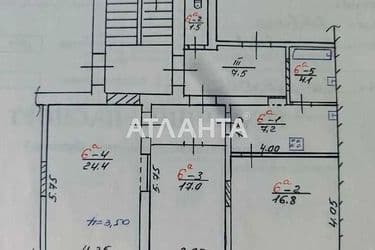 3-кімнатна квартира за адресою вул. Верхратського (площа 71 м²) - Atlanta.ua - фото 22