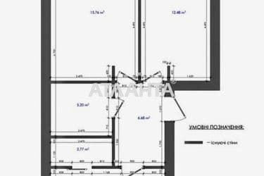 2-кімнатна квартира за адресою вул. Орлика (площа 62,9 м²) - Atlanta.ua - фото 4