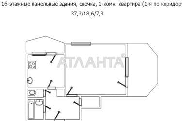 1-room apartment apartment by the address st. Institutskaya (area 55,1 m²) - Atlanta.ua - photo 38